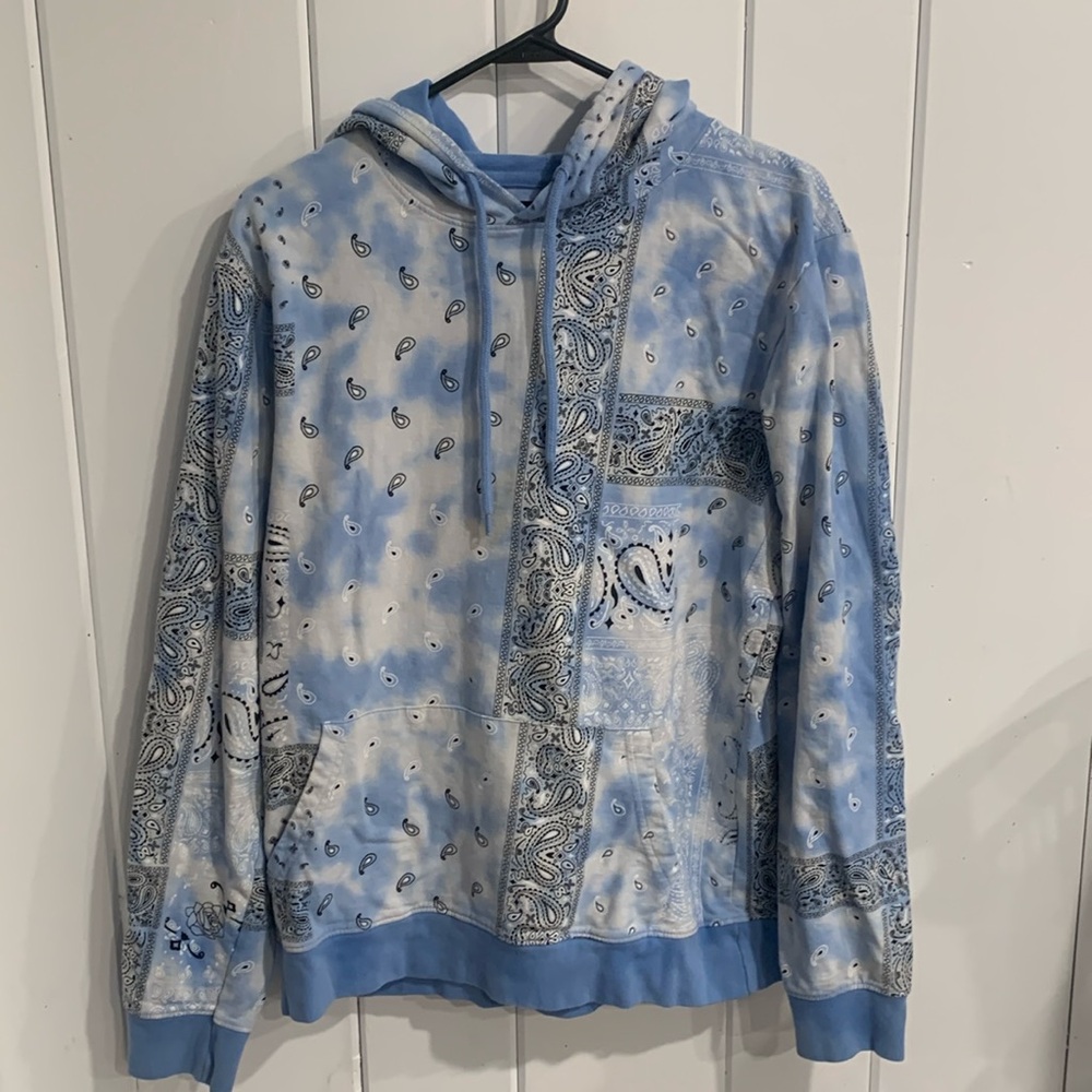 Rue21 Tie Die Paisley Print Hoodie Size M